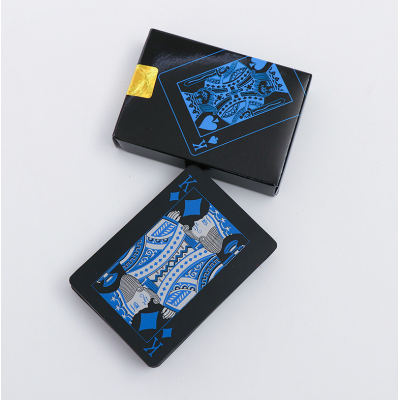 Flow Pack Trading Cards Gold Print Waterproof PVC Poker Card Premier League Club Advertising Poker