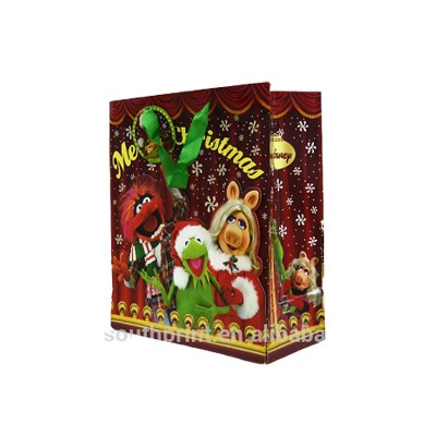 2020 Factory Printed Cartoon Christmas Gift Bag